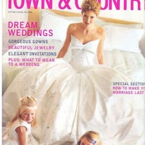 TOWN AND COUNTRY MAGAZINE, FEBRUARY 2000, EXCELLENT CONDITION, ORIGINAL OWNER,